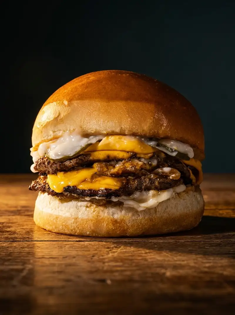 DOUBLE CHEESE BURGER
