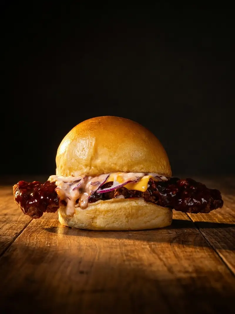 KOREAN TAVUK BURGER