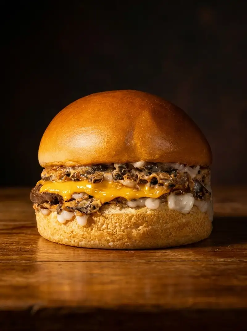MUSHROOM BURGER